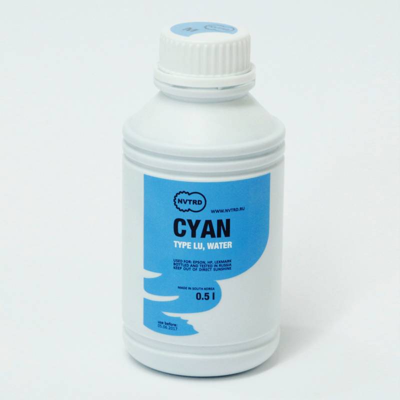 Водные чернила для струйной печати (Cyan Dye)