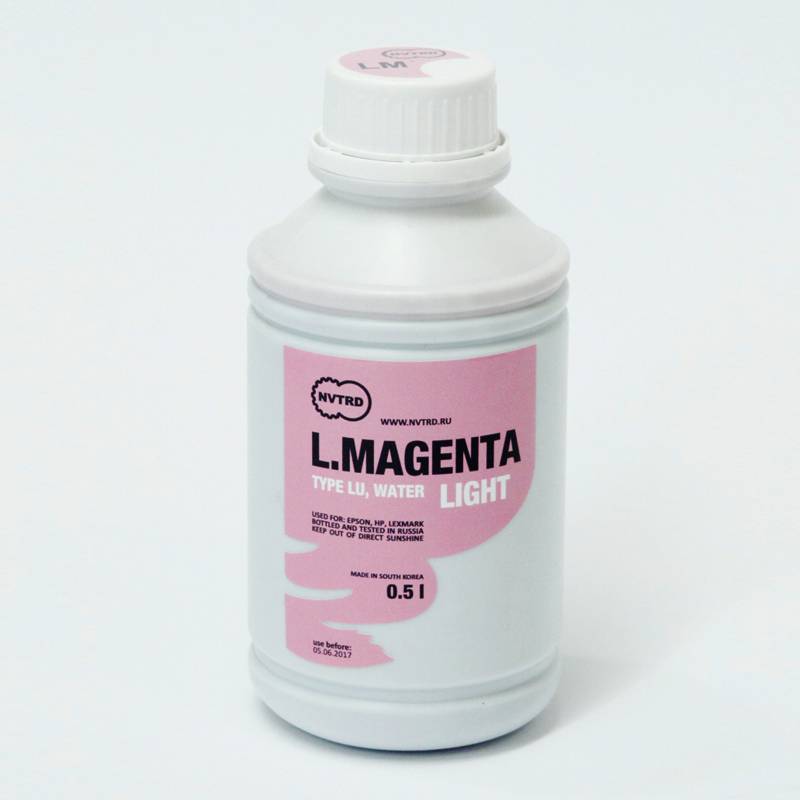 Водные чернила для струйной печати (Light Magenta Dye)